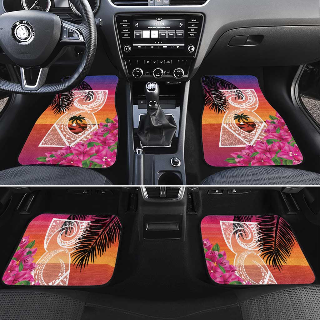 Guam Chamorro Car Mats Artsy Latte Stone
