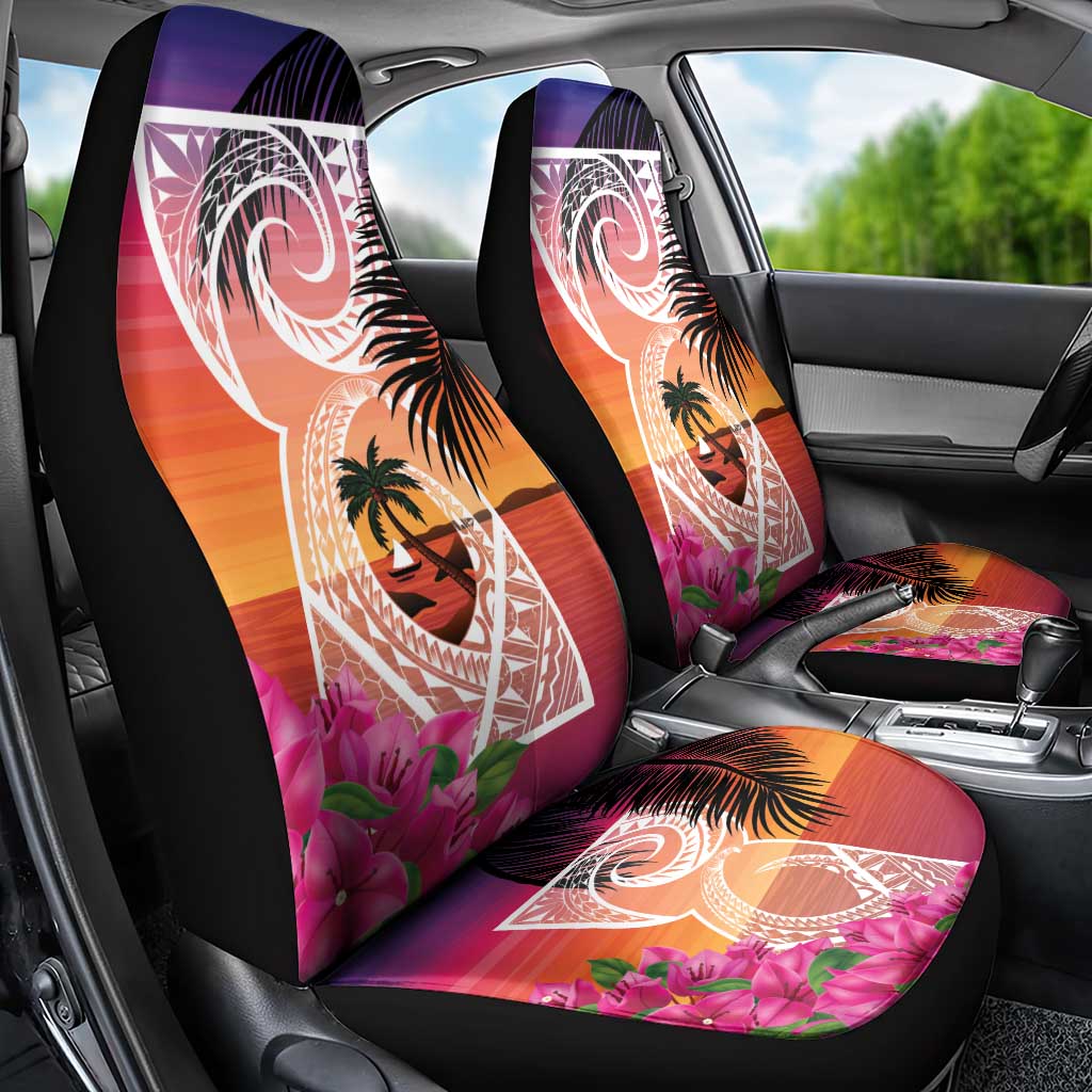 Guam Chamorro Car Seat Cover Artsy Latte Stone