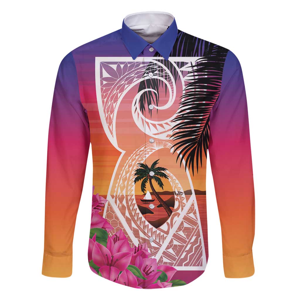 Guam Chamorro Family Matching Mermaid Dress and Hawaiian Shirt Artsy Latte Stone