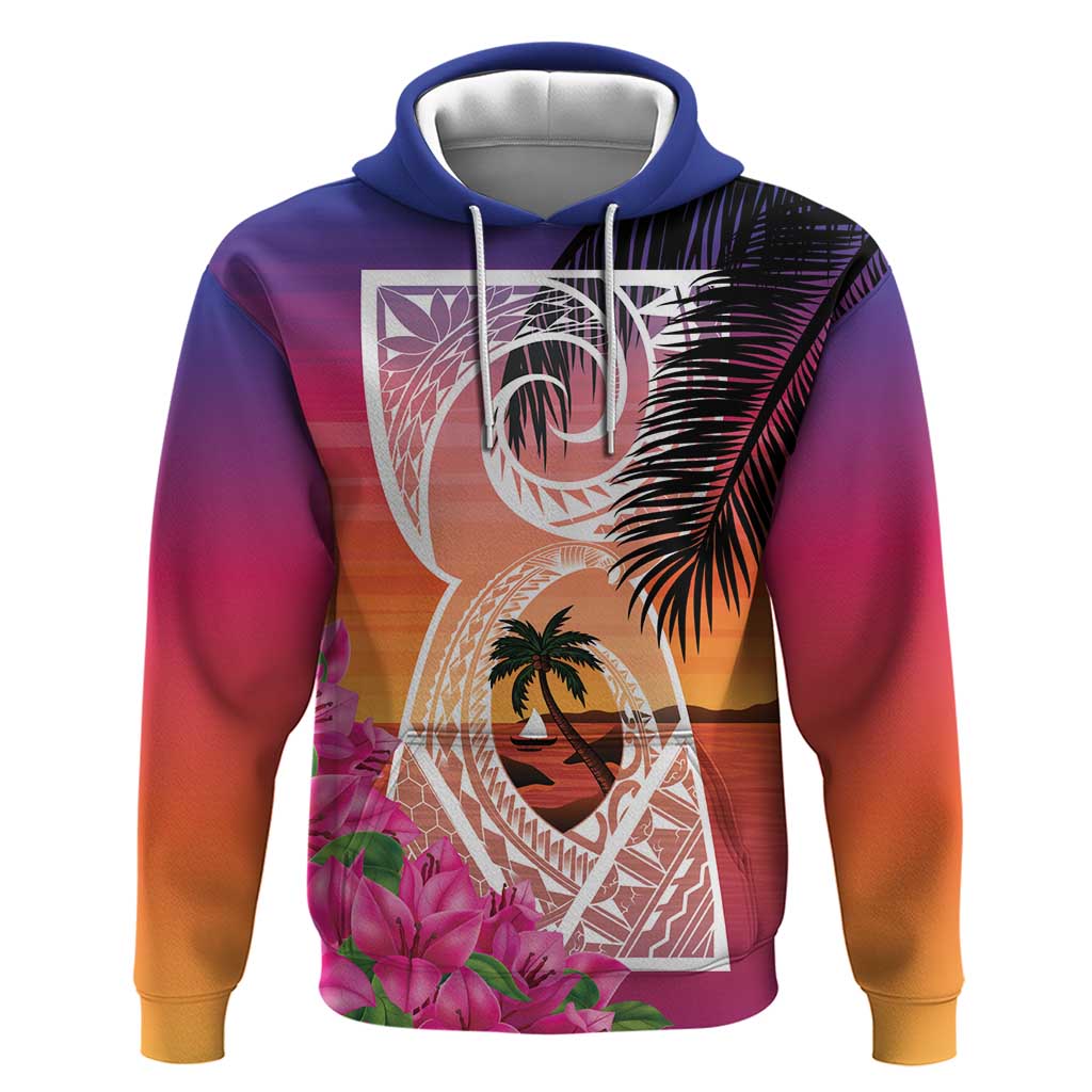 Guam Chamorro Hoodie Artsy Latte Stone