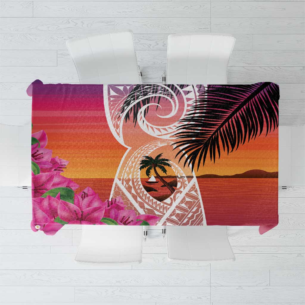 Guam Chamorro Tablecloth Artsy Latte Stone