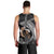 Father's Day Polynesian Pattern Men Tank Top Tropical Humpback Whale - Black