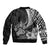 Personalised Polynesian Bomber Jacket Bulldog With Polynesian Patterns LT7 - Polynesian Pride