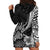 Personalised Polynesian Hoodie Dress Bulldog With Polynesian Patterns LT7 - Polynesian Pride