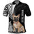 Custom Polynesian Polo Shirt Bulldog With Polynesian Patterns LT7 Black - Polynesian Pride