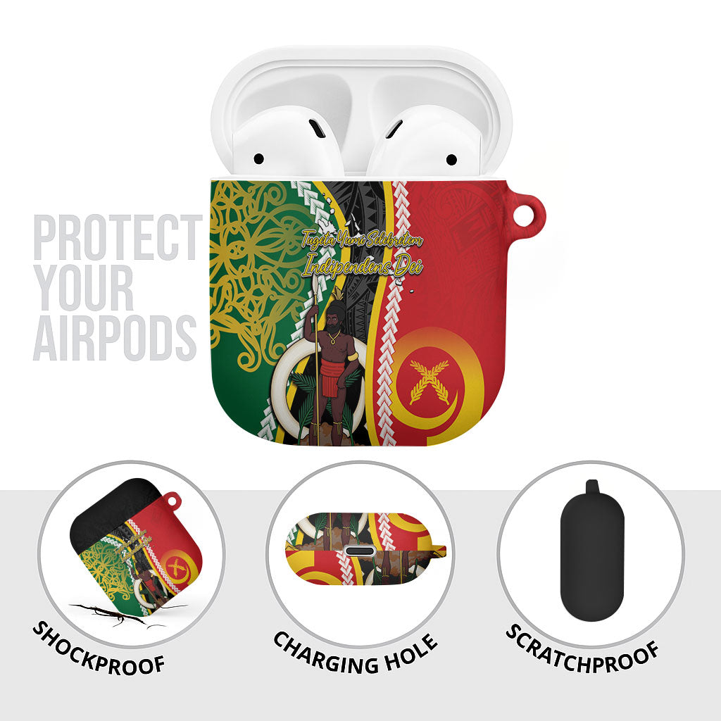 Ni-Vanuatu Indipendens Dei Celebretem AirPods Case Yumi Yumi Yumi LT7 - Polynesian Pride