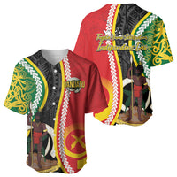 Ni-Vanuatu Indipendens Dei Celebretem Baseball Jersey Yumi Yumi Yumi LT7 - Polynesian Pride