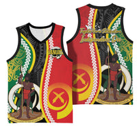 Ni-Vanuatu Indipendens Dei Celebretem Basketball Jersey Yumi Yumi Yumi LT7 - Polynesian Pride