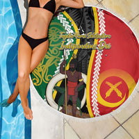 Ni-Vanuatu Indipendens Dei Celebretem Beach Blanket Yumi Yumi Yumi LT7 - Polynesian Pride
