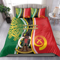 Ni-Vanuatu Indipendens Dei Celebretem Bedding Set Yumi Yumi Yumi LT7 - Polynesian Pride