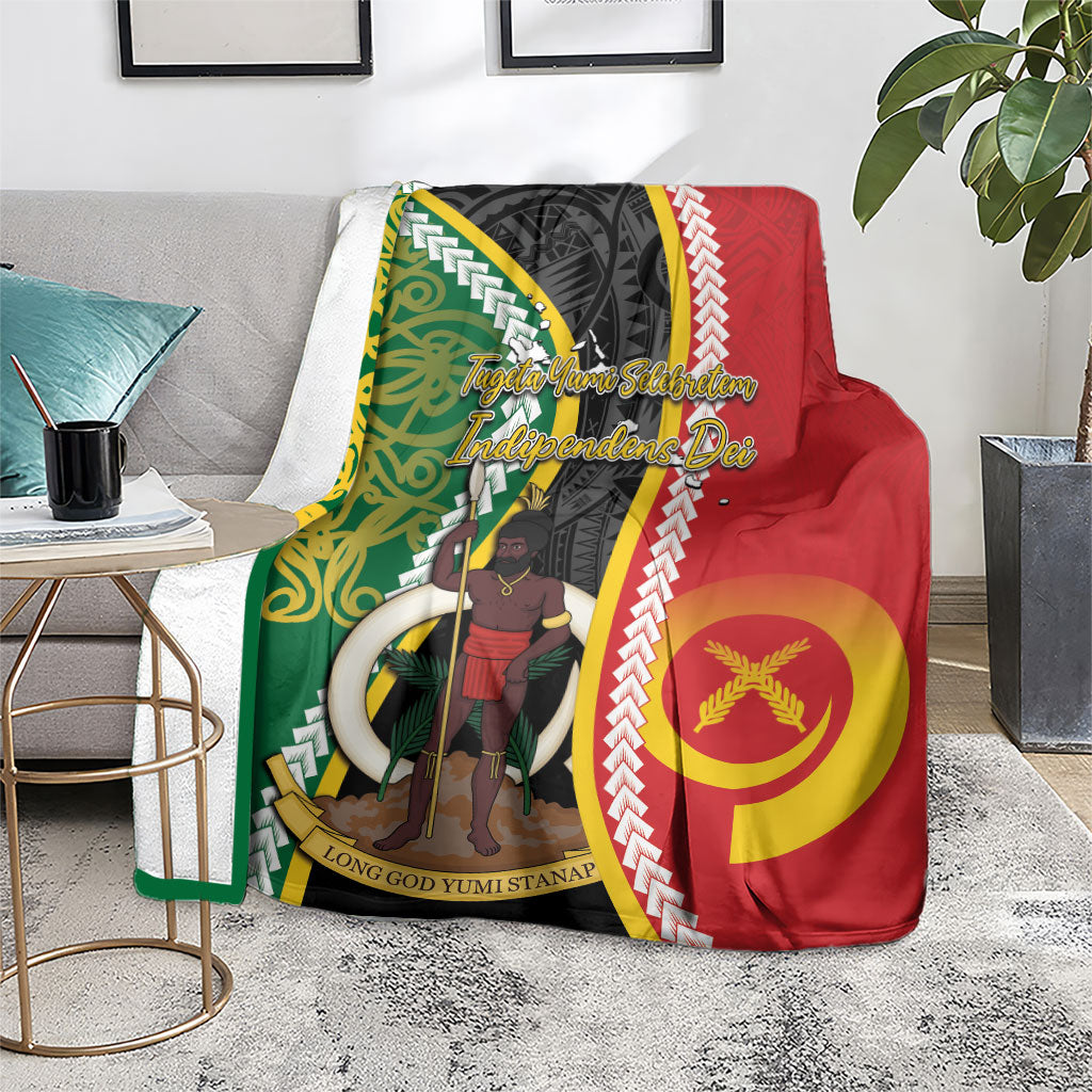 Ni-Vanuatu Indipendens Dei Celebretem Blanket Yumi Yumi Yumi LT7 - Polynesian Pride