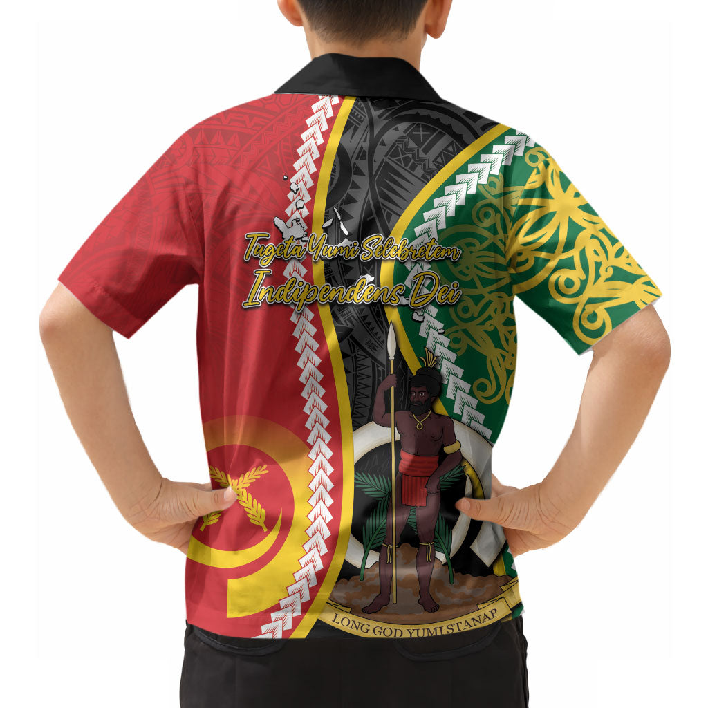 Ni-Vanuatu Indipendens Dei Celebretem Hawaiian Shirt Yumi Yumi Yumi LT7 - Polynesian Pride