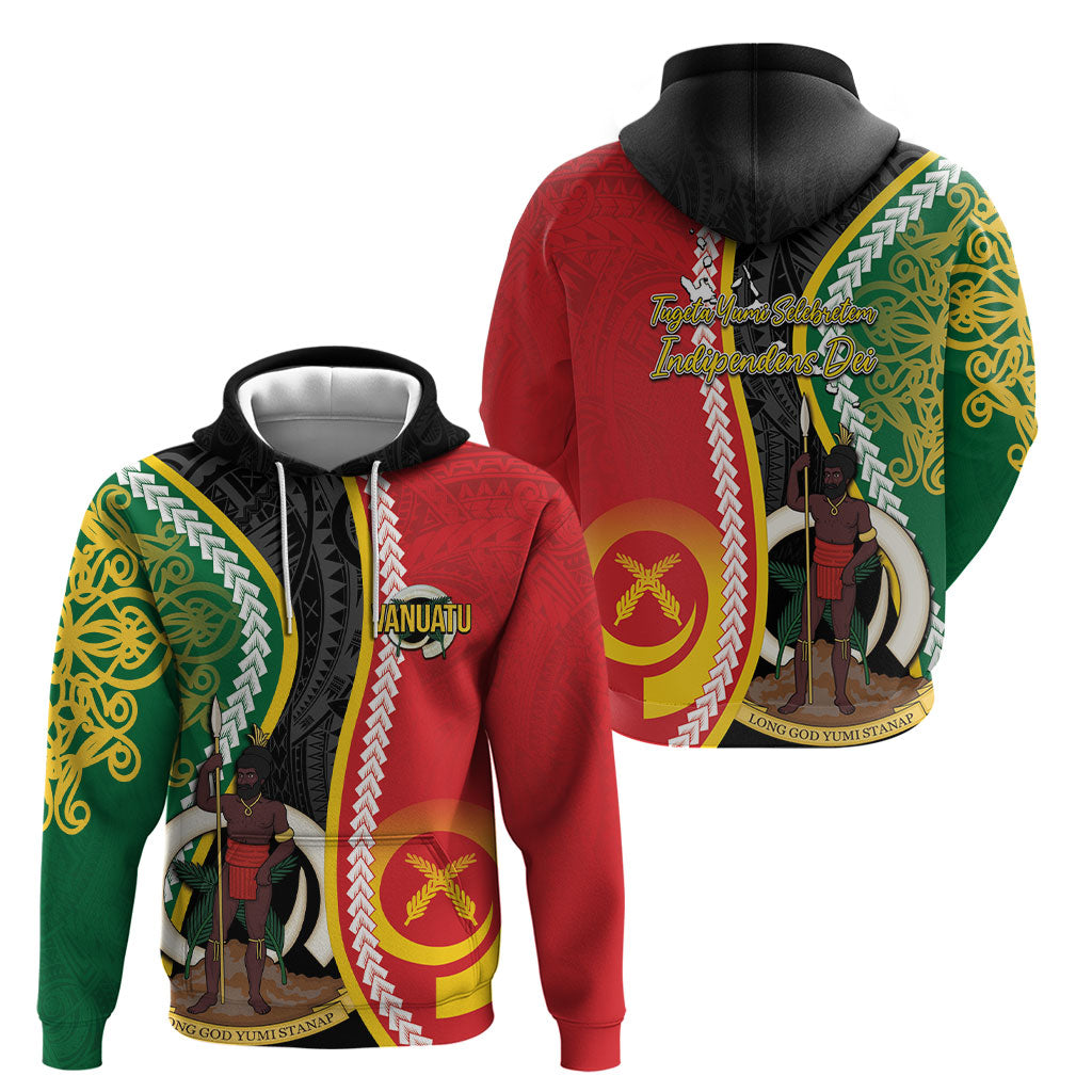 Ni-Vanuatu Indipendens Dei Celebretem Hoodie Yumi Yumi Yumi LT7 - Polynesian Pride