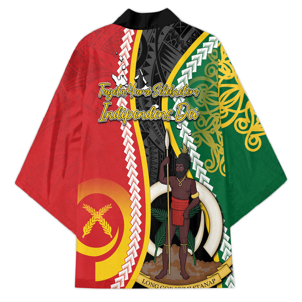 Ni-Vanuatu Indipendens Dei Celebretem Kimono Yumi Yumi Yumi LT7 - Polynesian Pride
