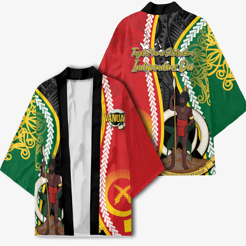 Ni-Vanuatu Indipendens Dei Celebretem Kimono Yumi Yumi Yumi LT7 - Polynesian Pride