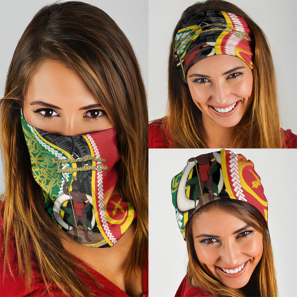 Ni-Vanuatu Indipendens Dei Celebretem Neck Gaiter Yumi Yumi Yumi LT7 - Polynesian Pride