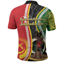 Ni-Vanuatu Indipendens Dei Celebretem Polo Shirt Yumi Yumi Yumi LT7 - Polynesian Pride
