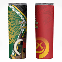 Ni-Vanuatu Indipendens Dei Celebretem Skinny Tumbler Yumi Yumi Yumi LT7 Multicolor - Polynesian Pride