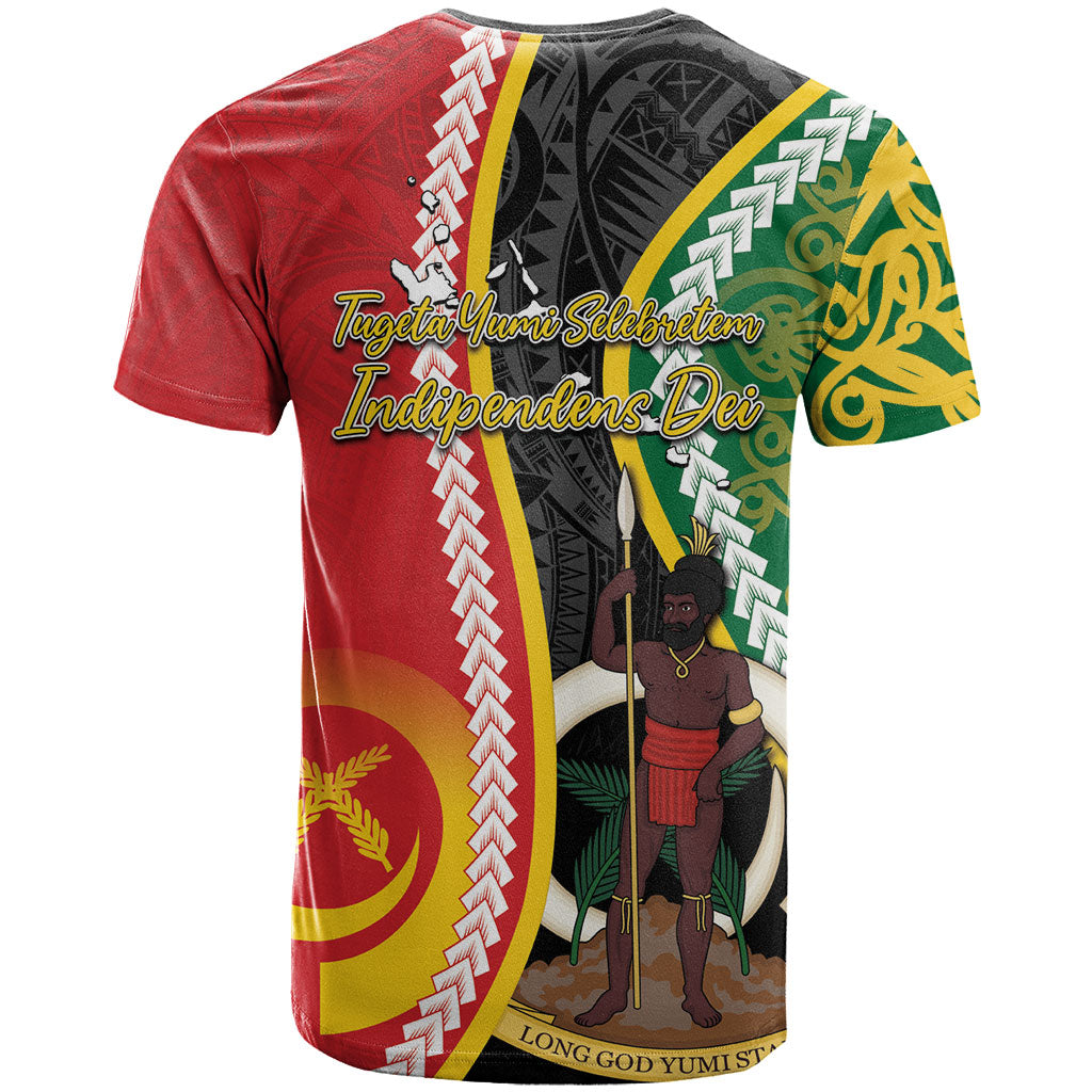 Ni-Vanuatu Indipendens Dei Celebretem T Shirt Yumi Yumi Yumi LT7 - Polynesian Pride