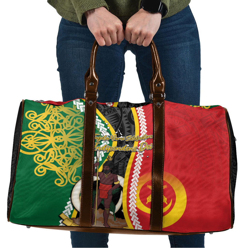 Ni-Vanuatu Indipendens Dei Celebretem Travel Bag Yumi Yumi Yumi LT7 Multicolor - Polynesian Pride