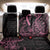 Polynesian Pink Power Back Car Seat Cover Breast Cancer Ribbon Turtle and Flowers