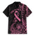 Polynesian Pink Power Family Matching Mermaid Dress and Hawaiian Shirt Breast Cancer Ribbon Turtle and Flowers