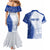 Personalised Queen Victoria School Couples Matching Mermaid Dress and Hawaiian Shirt QVS Old Boys LT7 - Polynesian Pride