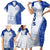 Personalised Queen Victoria School Family Matching Short Sleeve Bodycon Dress and Hawaiian Shirt QVS Old Boys LT7 - Polynesian Pride