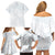 Samoa White Sunday Family Matching Off Shoulder Short Dress and Hawaiian Shirt Hibiscus Special LT7 - Polynesian Pride