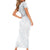 Samoa White Sunday Family Matching Short Sleeve Bodycon Dress and Hawaiian Shirt Hibiscus Special LT7 - Polynesian Pride