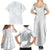 Samoa White Sunday Family Matching Summer Maxi Dress and Hawaiian Shirt Hibiscus Special LT7 - Polynesian Pride