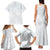 Samoa White Sunday Family Matching Tank Maxi Dress and Hawaiian Shirt Hibiscus Special LT7 - Polynesian Pride