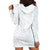 Samoa White Sunday Hoodie Dress Hibiscus Special LT7 - Polynesian Pride