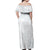 Samoa White Sunday Off Shoulder Maxi Dress Hibiscus Special LT7 - Polynesian Pride