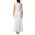 Samoa White Sunday Tank Maxi Dress Hibiscus Special LT7 - Polynesian Pride