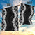 Hawaii Aloha Plumeria Lei Black Palaka Garden Flag - Polynesian Pride