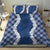 Hawaii Aloha Plumeria Lei Navy Palaka Bedding Set - Polynesian Pride
