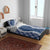 Hawaii Aloha Plumeria Lei Navy Palaka Bedding Set - Polynesian Pride