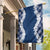 Hawaii Aloha Plumeria Lei Navy Palaka Garden Flag - Polynesian Pride