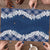 Hawaii Aloha Plumeria Lei Navy Palaka Puzzle - Polynesian Pride