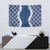 Hawaii Aloha Plumeria Lei Navy Palaka Tapestry - Polynesian Pride