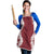 Hawaii Aloha Plumeria Lei Scarlet Palaka Apron - Polynesian Pride