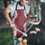 Hawaii Aloha Plumeria Lei Scarlet Palaka Apron - Polynesian Pride