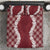 Hawaii Aloha Plumeria Lei Scarlet Palaka Bedding Set - Polynesian Pride