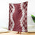 Hawaii Aloha Plumeria Lei Scarlet Palaka Blanket - Polynesian Pride