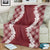 Hawaii Aloha Plumeria Lei Scarlet Palaka Blanket - Polynesian Pride