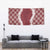 Hawaii Aloha Plumeria Lei Scarlet Palaka Tapestry - Polynesian Pride