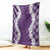 Hawaii Aloha Plumeria Lei Violet Palaka Blanket - Polynesian Pride