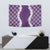 Hawaii Aloha Plumeria Lei Violet Palaka Tapestry - Polynesian Pride