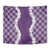 Hawaii Aloha Plumeria Lei Violet Palaka Tapestry - Polynesian Pride